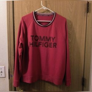 Vintage Tommy Hilfiger Women's L Oversized Sweater Comfy Winter Fall